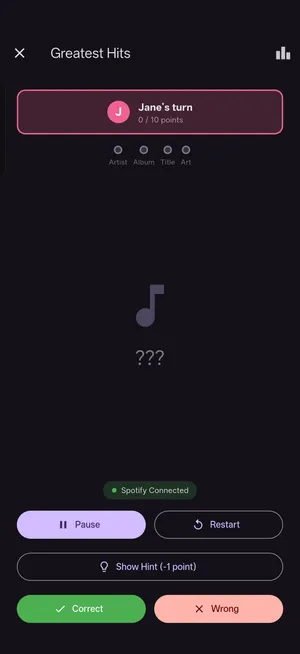 Guess the mystery song