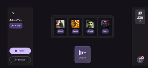 Build your timeline by release year